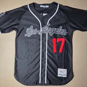 Headgear Classics Shohei Ohtani Los Angeles Baseball Jersey Black Men's S NWT